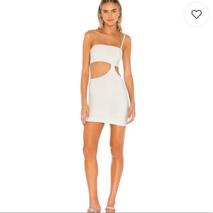 Superdown Silver Mini Dress